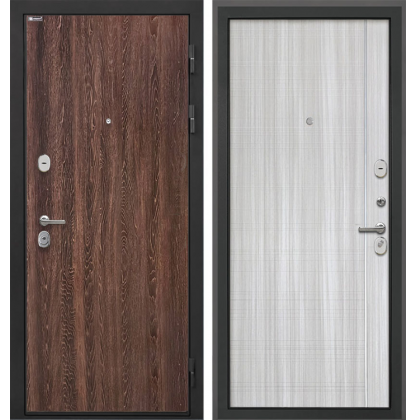 Дверь Интекрон Сицилия Дуб коньяк В-07 (Сандал белый)